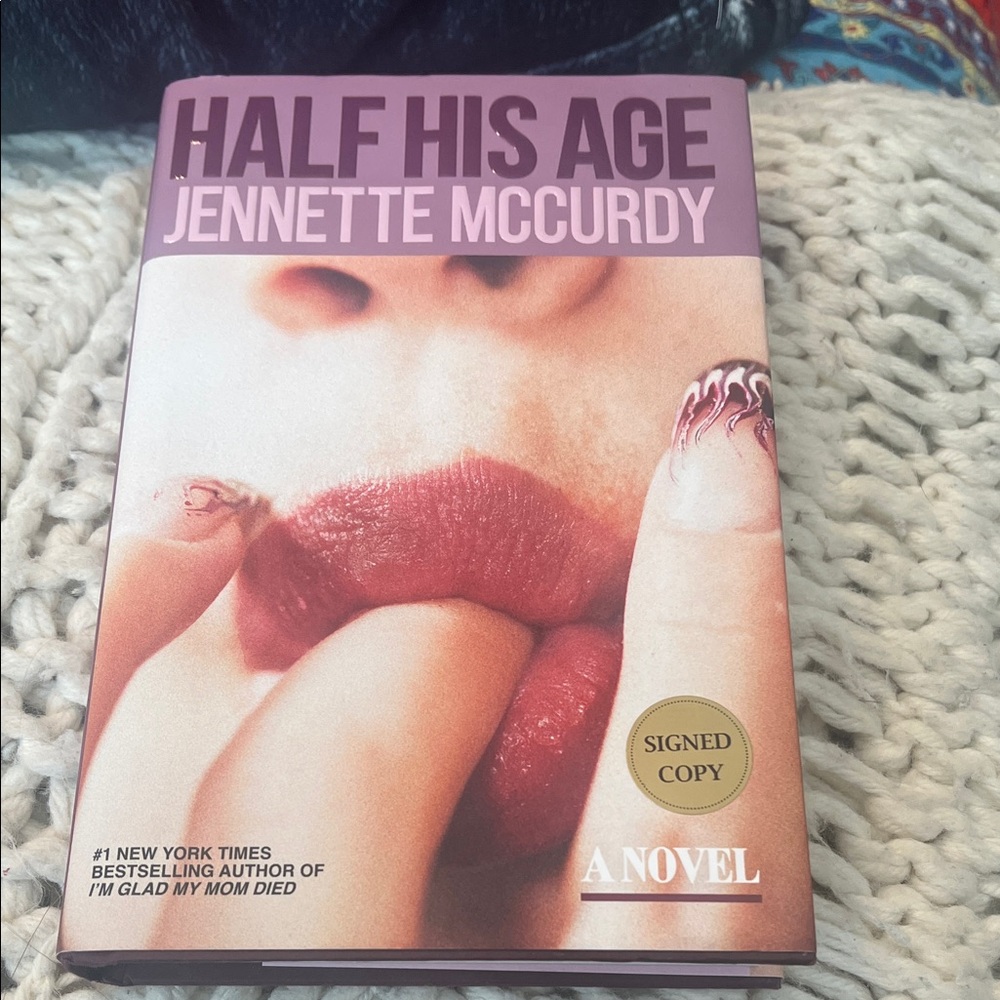 SIGNED Half His Age by Jennette McCurdy -  Hardcover